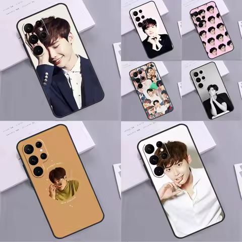 Lee Jong Suk Phone Case For Samsung Galaxy S24 Ultra S9 S10 S20 FE S22 S21 S23 Plus S25 Ultra Cover Coque