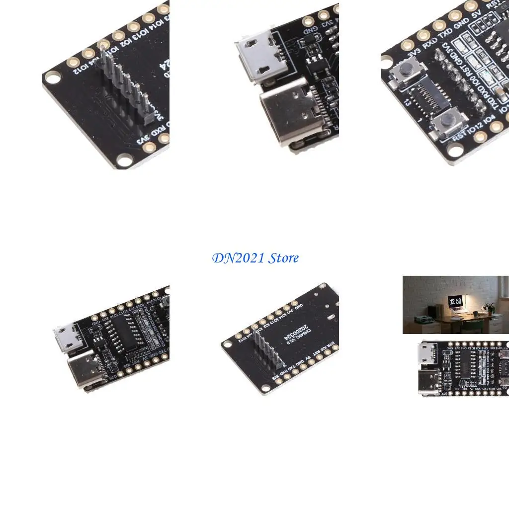 

F3KE ttgoESP32 Ethernet Downloader Board T-Internet-POE Module