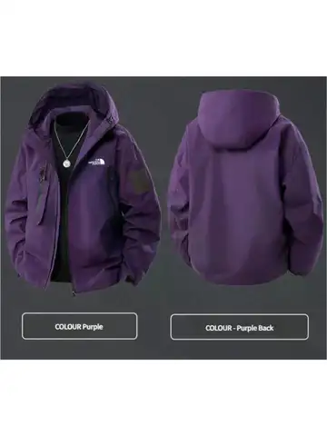 2025 Men's Waterproof Windbreaker Jacket, Lightweight Hooded Outdoor Coat, Windproof and Rainproof Sportswear, Fashionable Hikin