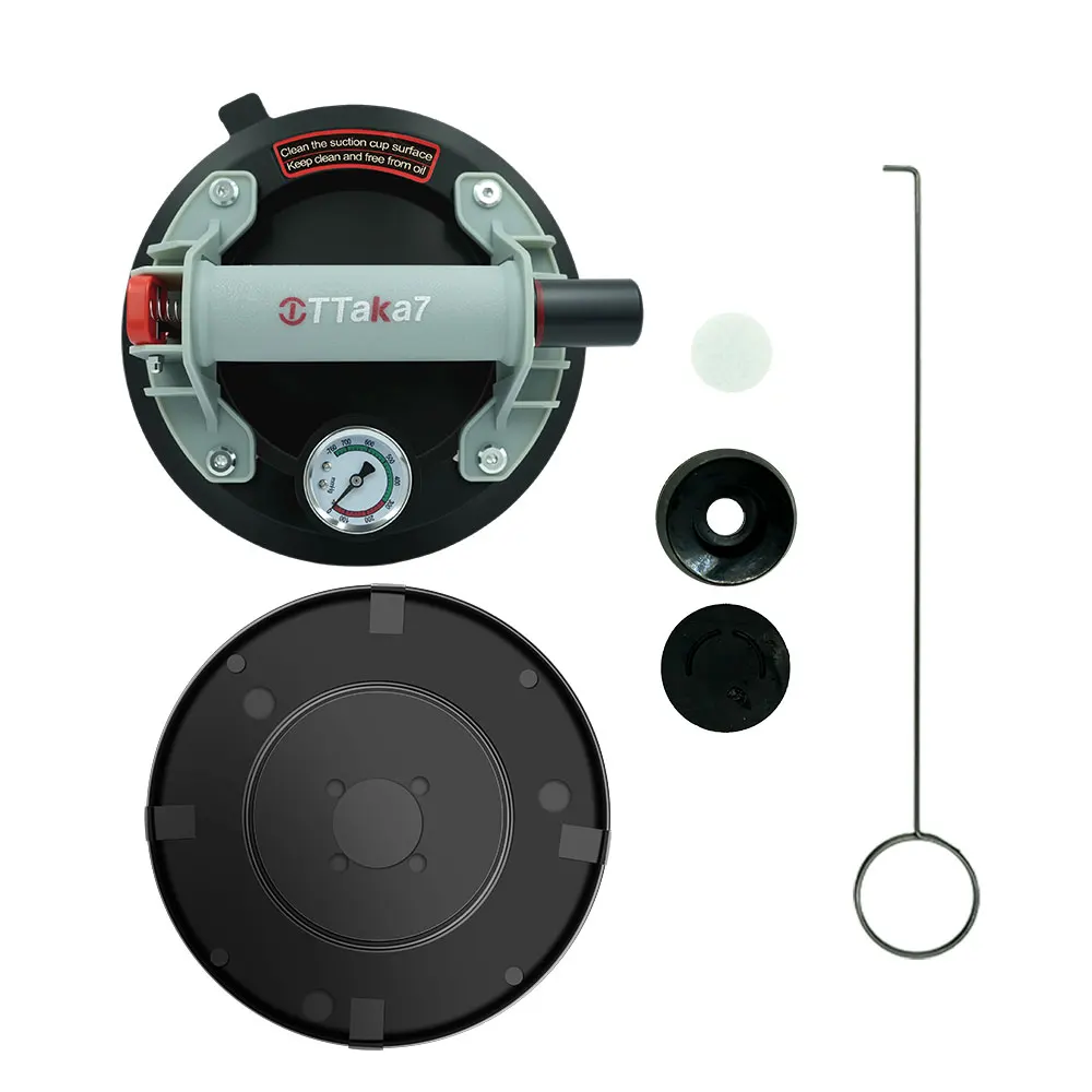 Upgrade Vacuum Suction Cup 8 Inch 250kg Carrying Capacity Heavy Strong Suction Puller for Tile Glass Floor Lifting Tools