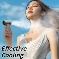 New Outdoor Handheld High-Speed Turbo Fan - Portable Mini Rechargeable Air Blower, Car Vacuum, and Inflator