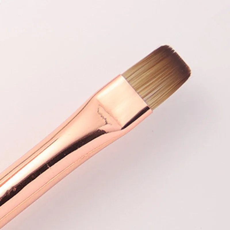 1/3 個ピンク透明ハンドルブラシマニキュアペイントブラシ Uv ジェルエクステンションビルダー描画ペン