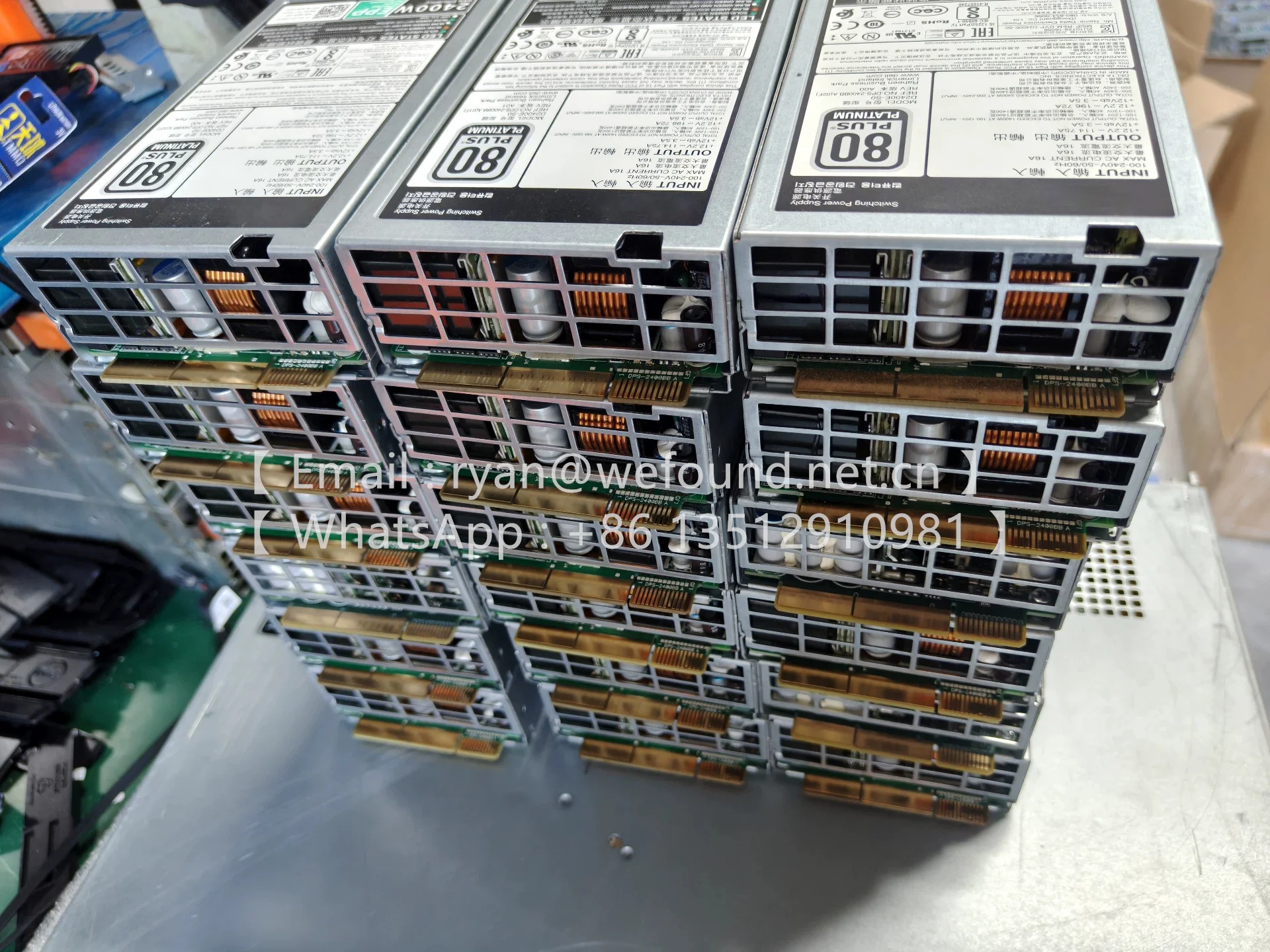 D2400E-S0 J1CC3 CXC2T 2400W EPP R740/R840/R940/T640 SERVER PSU