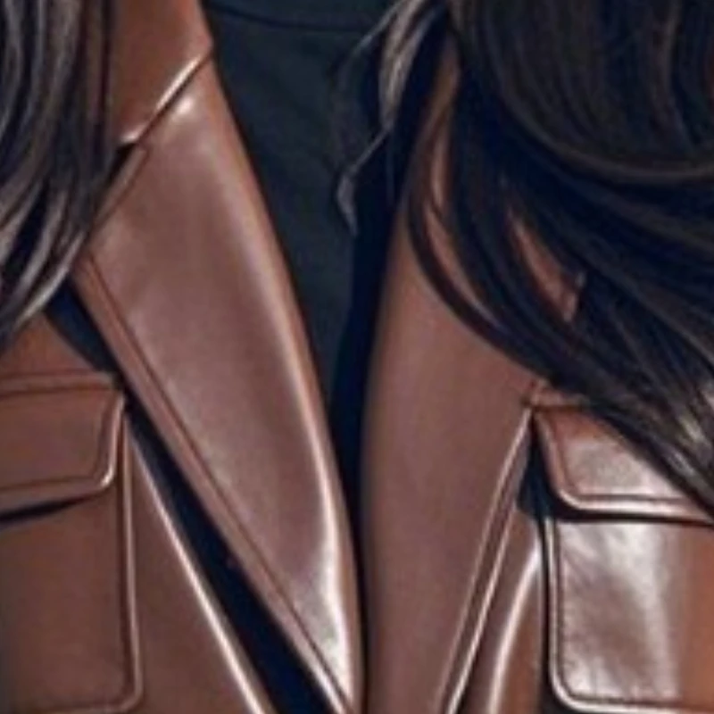 Women's Models Fall Winter Coat Jacket Top Retro Waist Loose Warm Skinny Fashion Senior Design Leisure Simple Brand Soft Niche