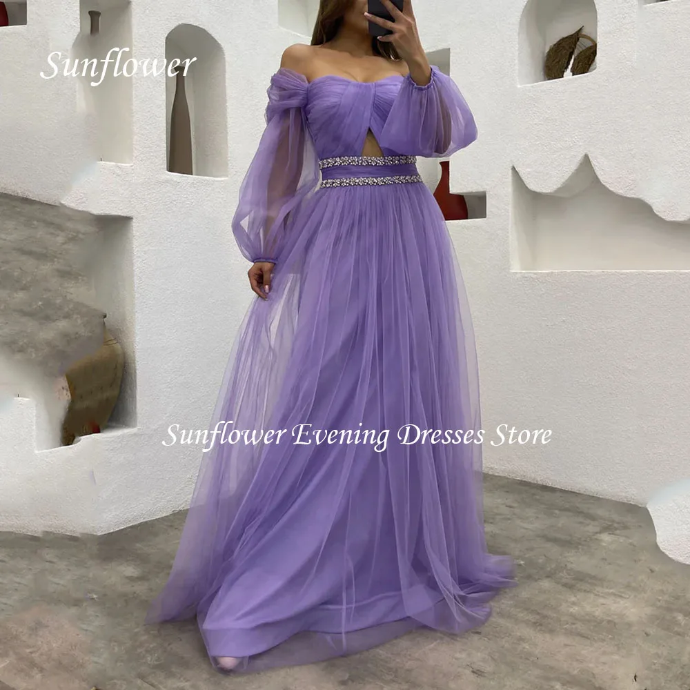 

Sunflower Sweetheart Prom Gown A-LINE Evening Dress Slim Tulle Floor-Length Party Dress 2023 High-end Custom Wedding Dress