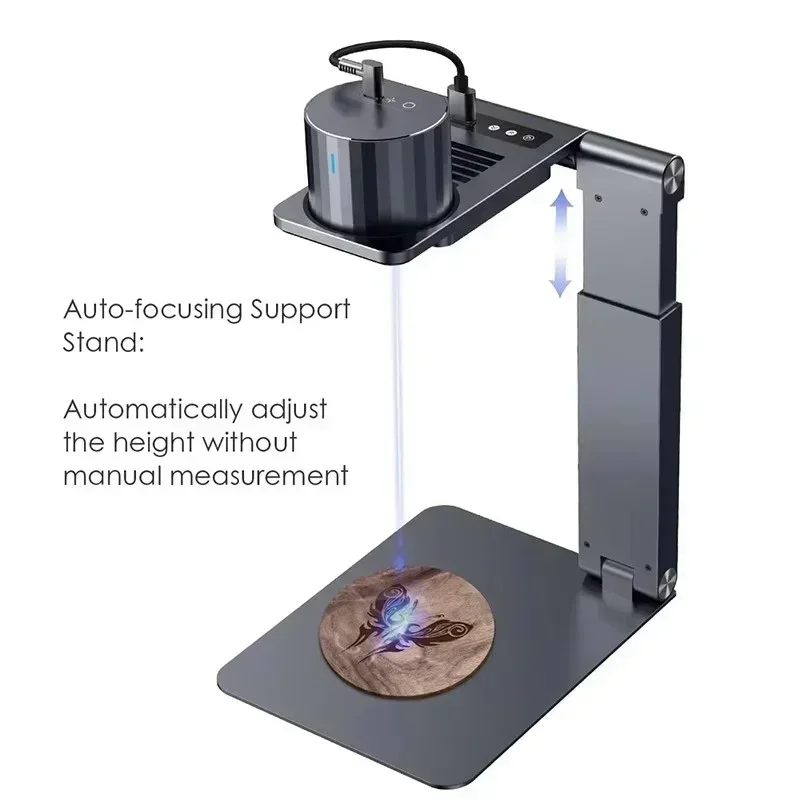 Laserpecker Laser Engraver Small Portable DIY Engraving Tool CNC Laser Cutting Machine with 1K Bluetooth App Control L1 Pro