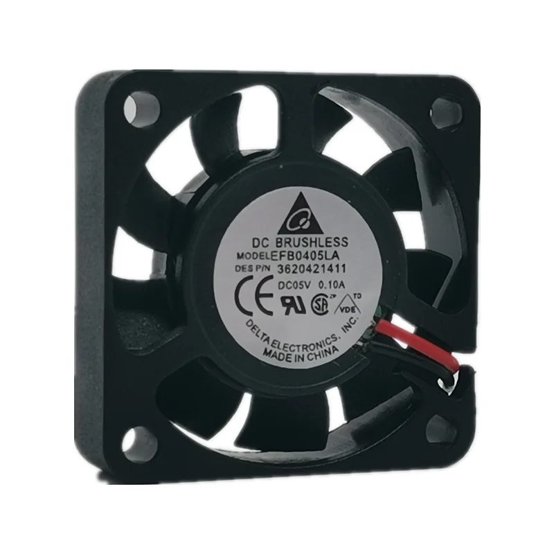 New for EFB0405LA 4010 5V 0.10a 4cm silent chassis power cooling fan