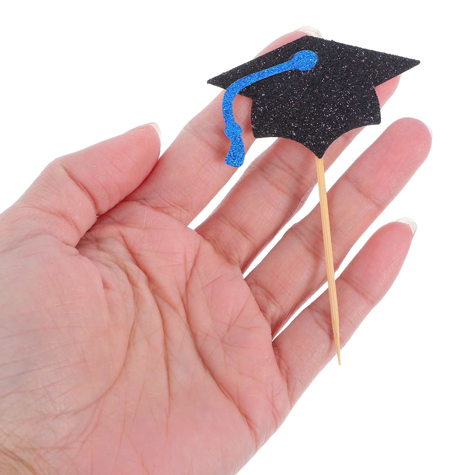 12 pcs Cake 2025 Graduation Celebration Decorations Graduation Cake Centerpiece Unique Design Party Supplies Versatile
