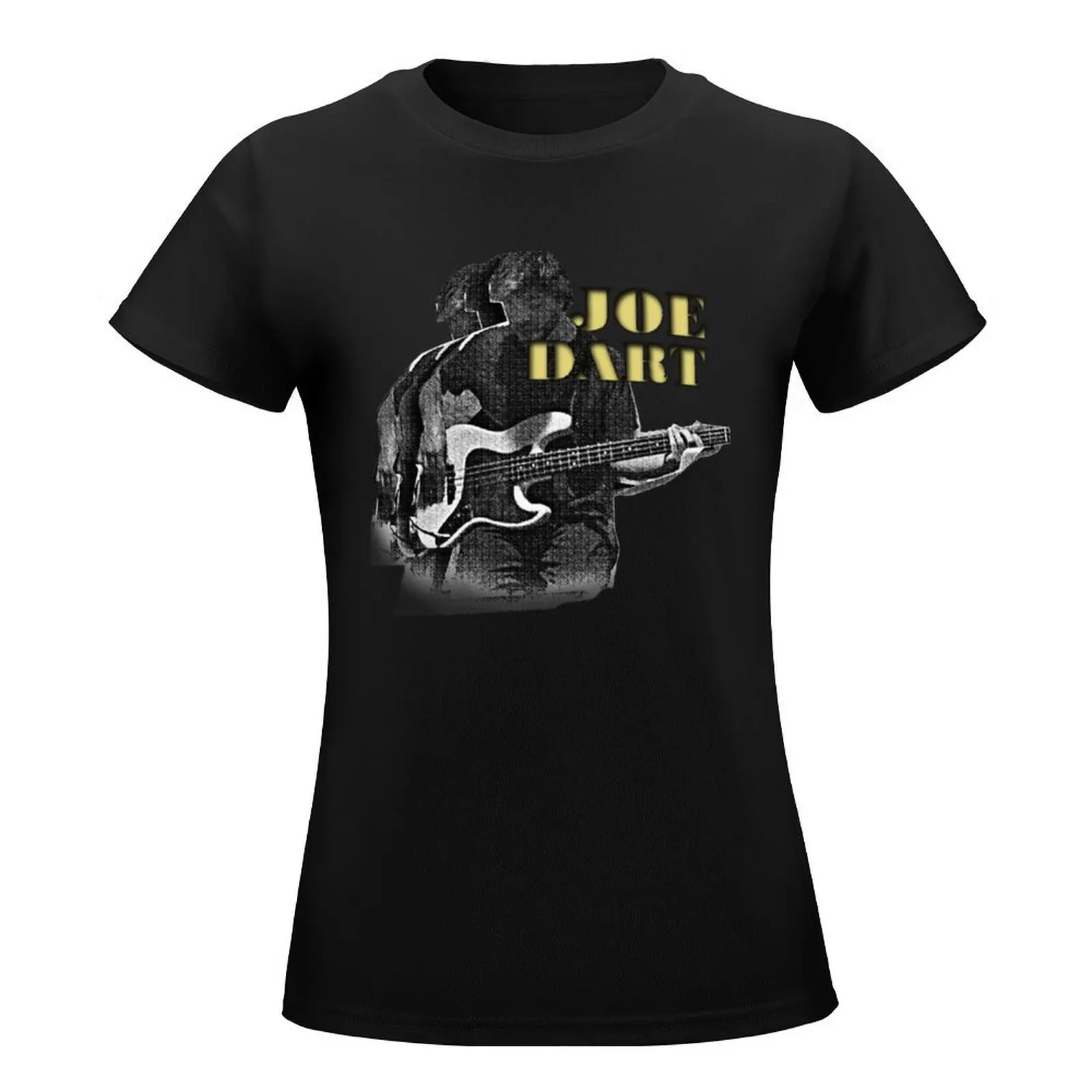 Joe dart Fitted Scoop T-Shirt summer tops funny t shirt dress Women