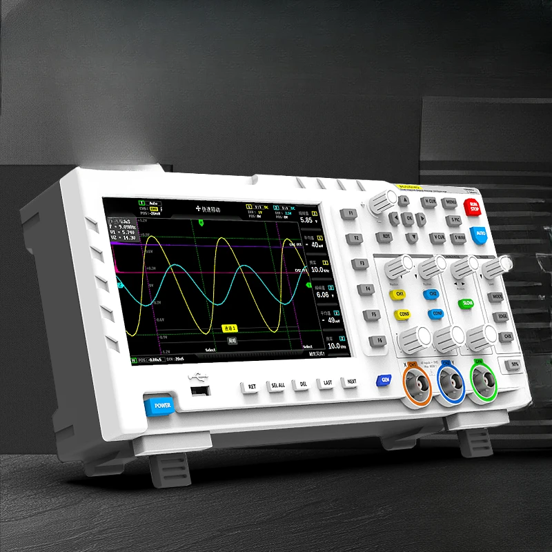 Digital oscilloscope sampling signal generator two-in-one