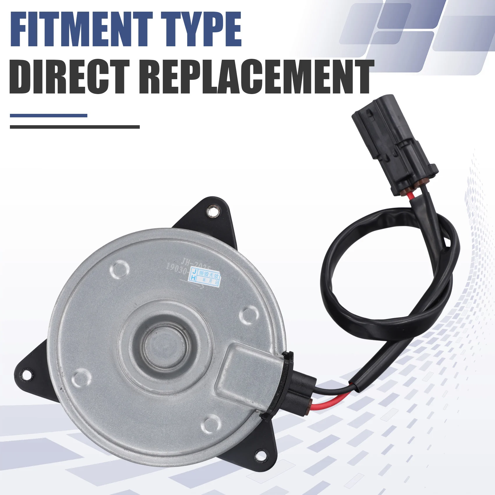 

Cooling Fan Motor Replacement For Honda Accord 2.4L 2013-2017 Engine Radiator- Part Numbers 19030-5A2-A01 190305A2A01