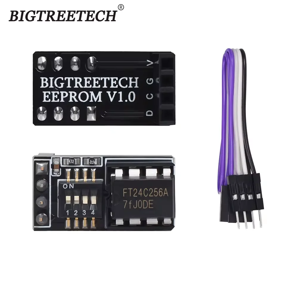 

Модуль BIGTREETECH EEPROM V1.0 для материнской платы интерфейса I2C SKR V1.4, плата турбоуправления SKR PRO V1.2, детали 3D-принтера