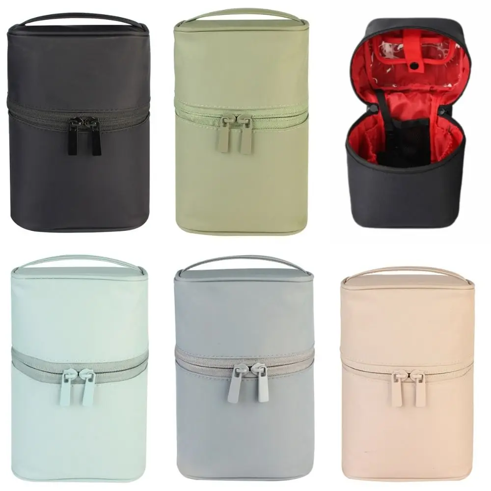 

Портативные косметички на молнии, косметичка, многослойная сумка для хранения, большая вместительная сумка для мытья, органайзер для туалетных принадлежностей