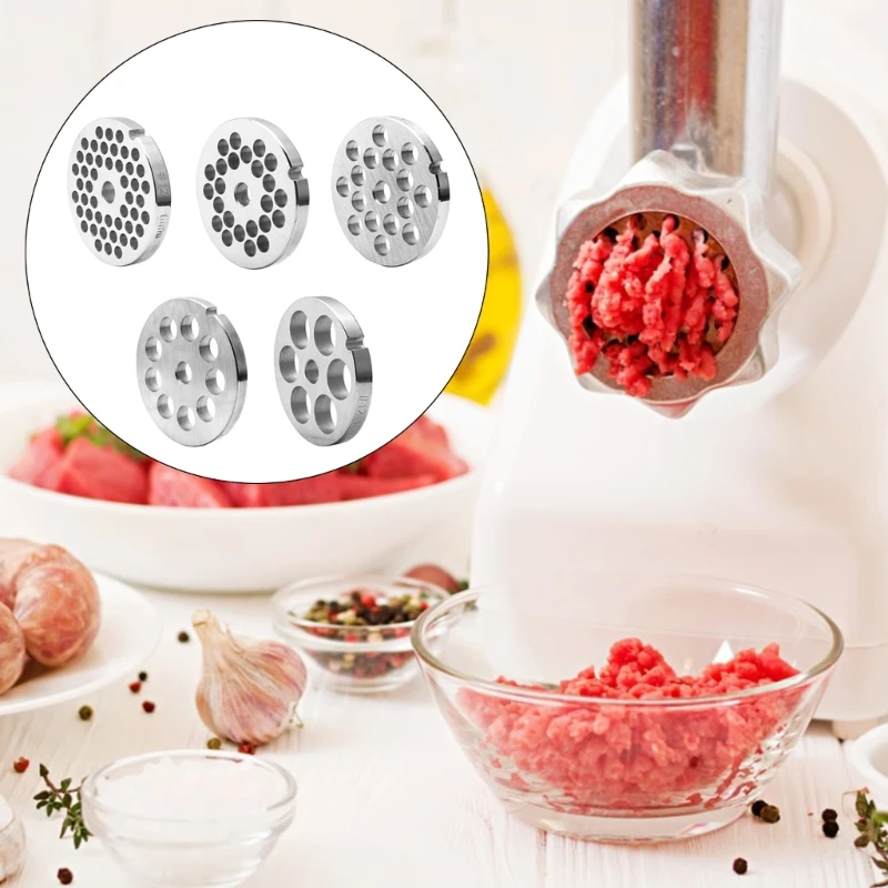 6mm/8mm/10mm/12mm/18mm Hole Meat Grinder Parts Kitchen Appliance Meat Grinder Crusher Mincer Plate Disc Knife