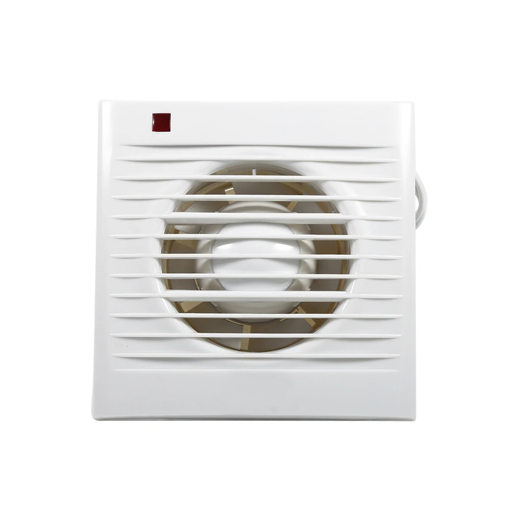 Wall Mounted Ventilating Fan, ABS Plastic Exhaust Fan, 4