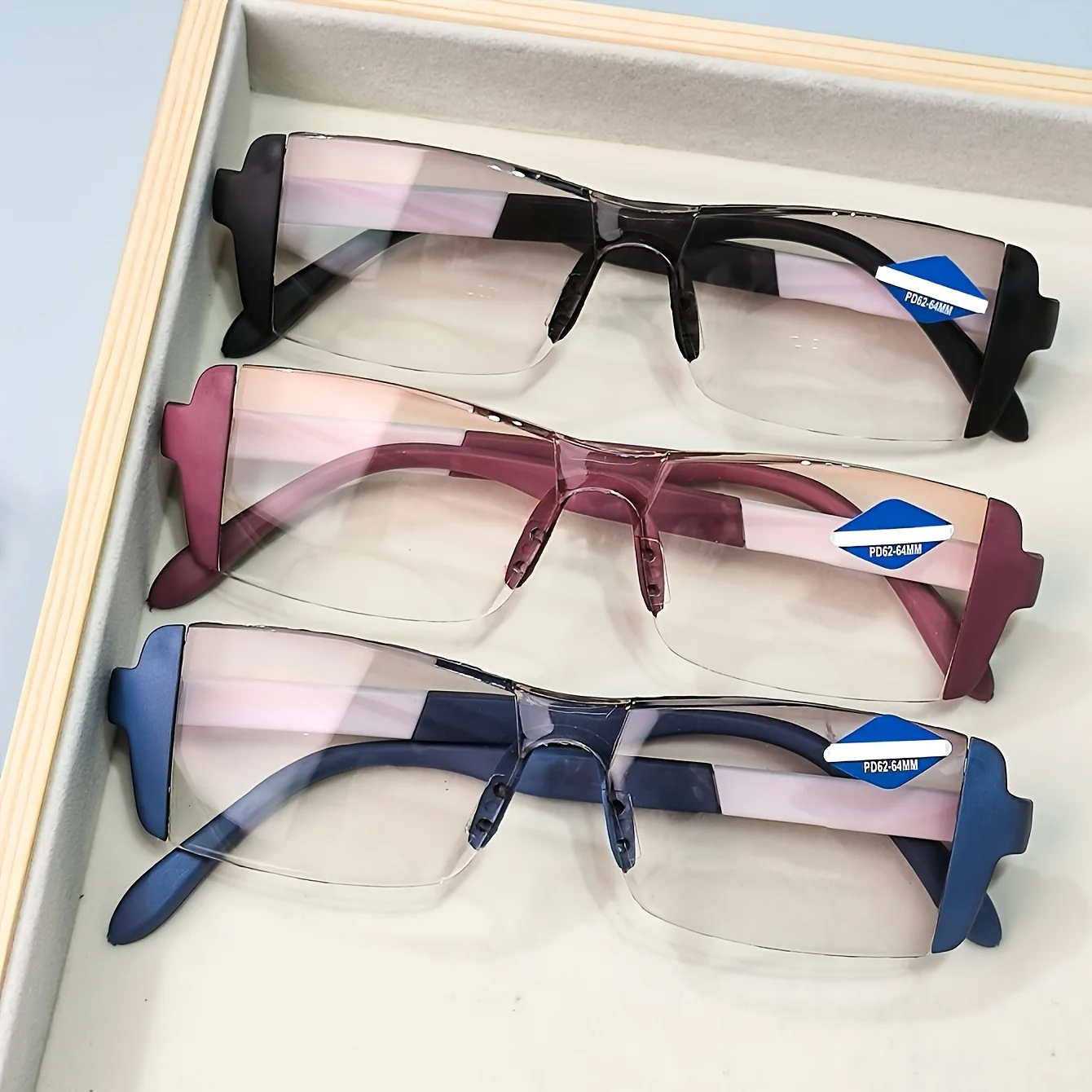 3pcs Stylish Colorful Reading Glasses for Men and Women Vision Correction with +1.0 to +4.0 Fashionable Lightweight For Reading