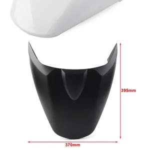 Capuz do passageiro traseiro da motocicleta, tampa traseira do assento, peça de carenagem para Ducati Monster 696 795 796 2008-14 1100 1100S 09-11 ABS 10 principais vendas capa banco moto vermelho - №5