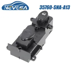 NEVOSA 35760-SNA-A13 For Honda Civic 2006 2007 2008 2009 2010 2011 Car Passenger Electric Power Window Switch Button 35760SNAA13