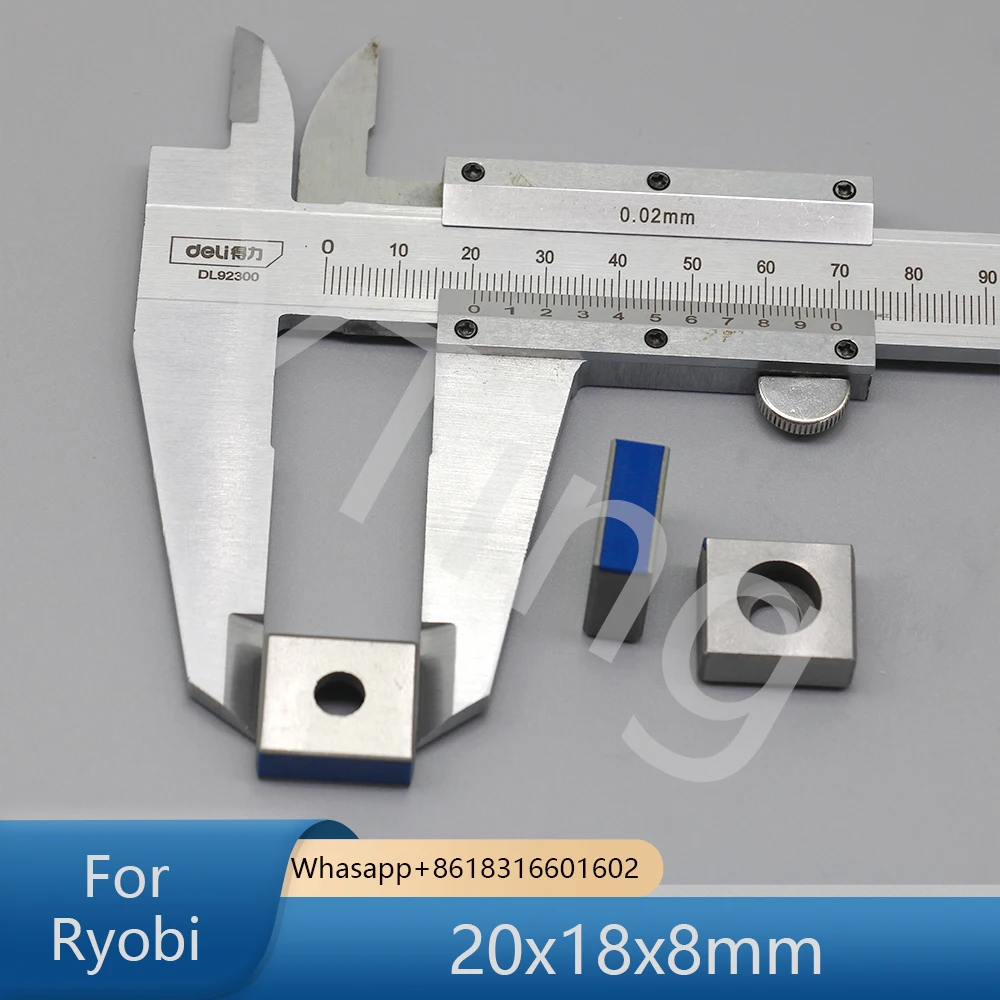 10PCS Ryobi 920 750 680 Gripper Pad With Rubber Ryobi Offset Printing Machine Parts 20x18x8mm