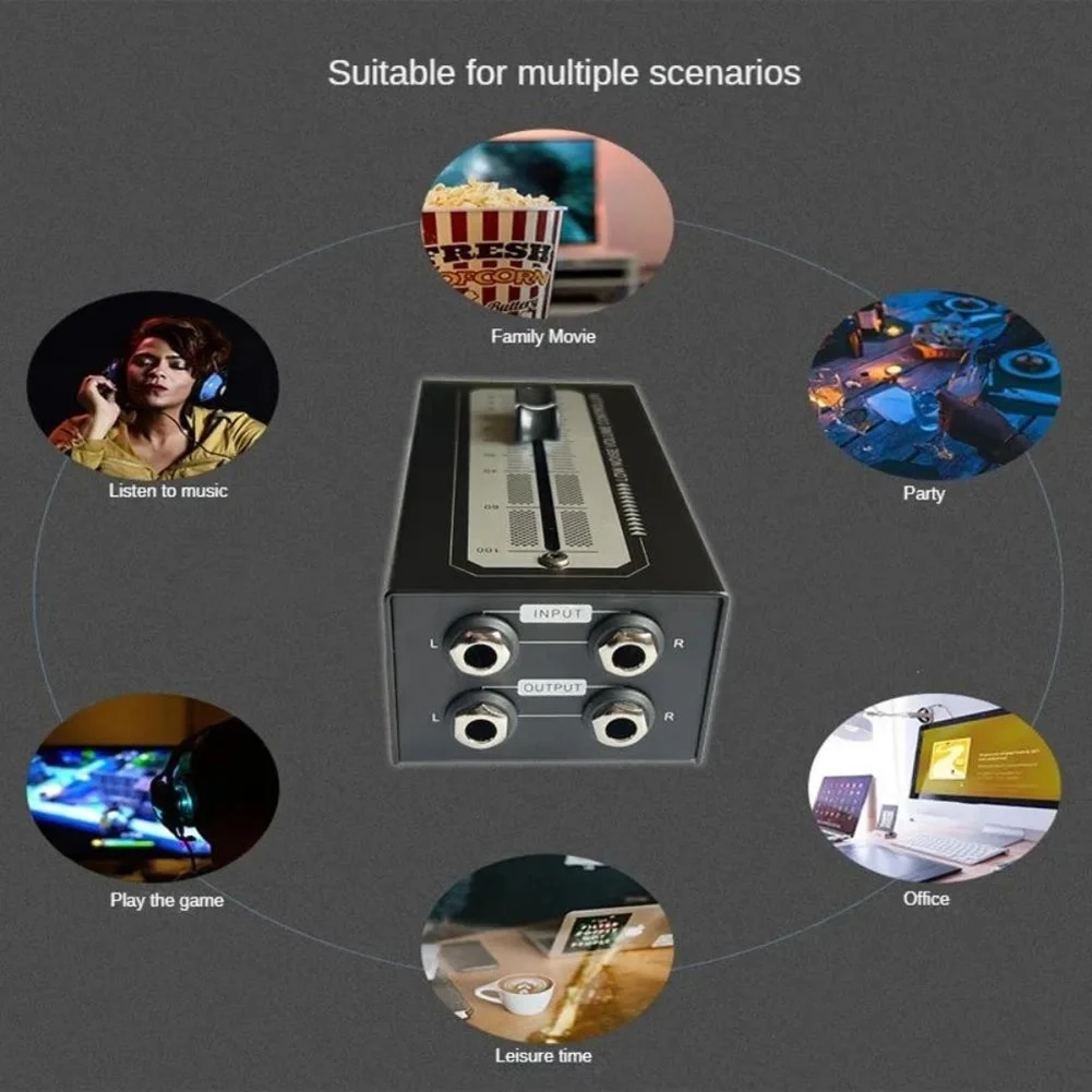 

Ac29-Desktop Volume Controller High Precision Fader For Computer Speakers For Computer Speakers And Amplifiers