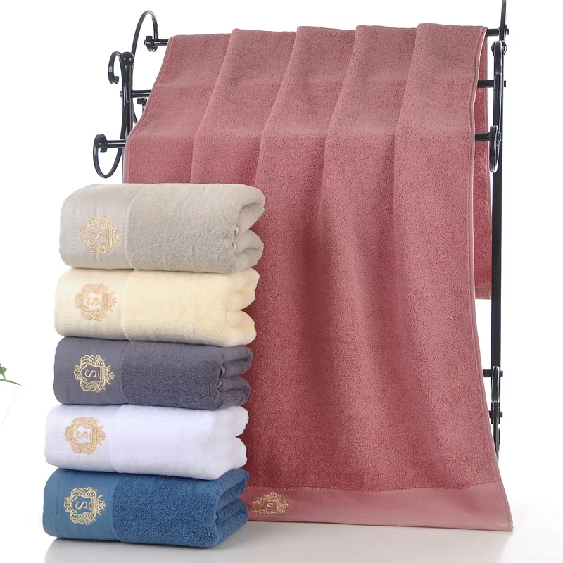 Towel Bath Three-piece Gift Set  Adult Enlarged Water Absorption Without Hair Loss Household