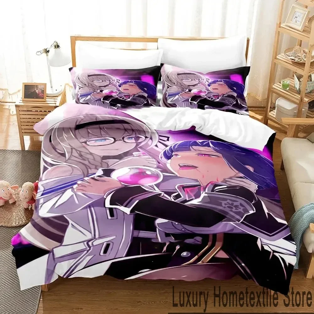 Anime Mary Skelter Finale Bedding Set Boys Girls Twin Queen King Size Duvet Cover Pillowcase Bed boys Adult Home Textileextile