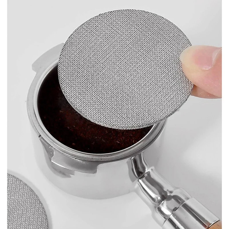 LJL-3X Koffie Filter Mesh, Herbruikbaar Koffie Puck Scherm Hoge Sterkte Duurzaam Voor Aeropress Koffiezetter Filters 54Mm