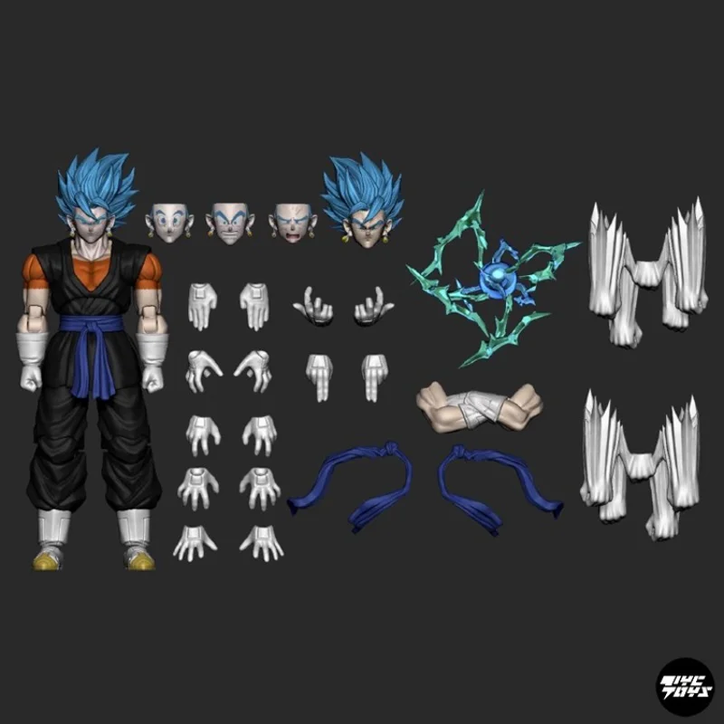 Dragon Ball 1/12 SHF Vegetto Figure 3.0 Kit di accessori per il corpo d'azione Anime Figure Model Toy