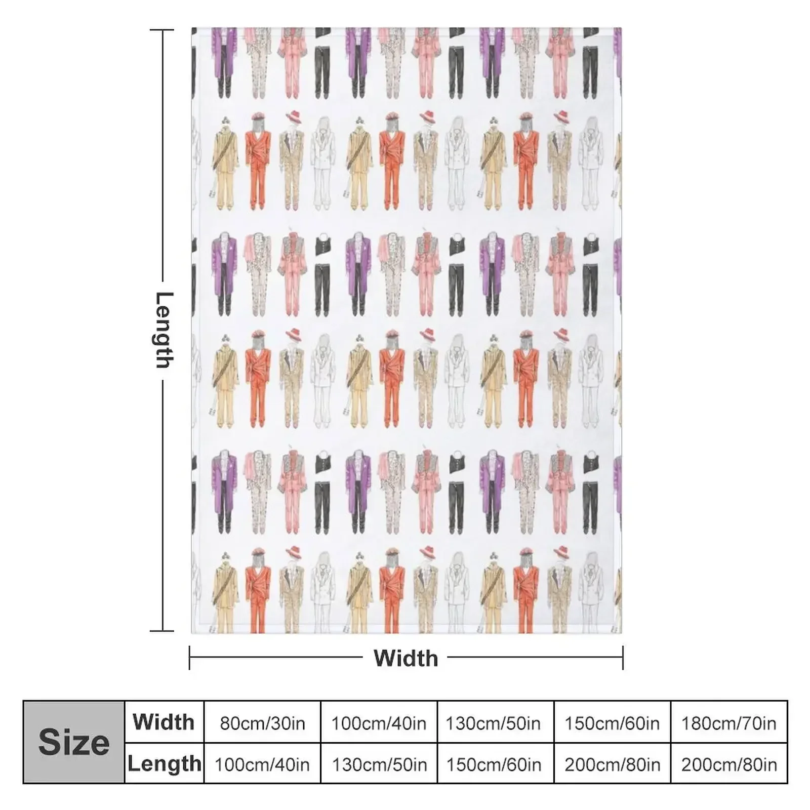 Prince Iconic Looks Throw Blanket For Baby Hair Thin Luxury St Blankets