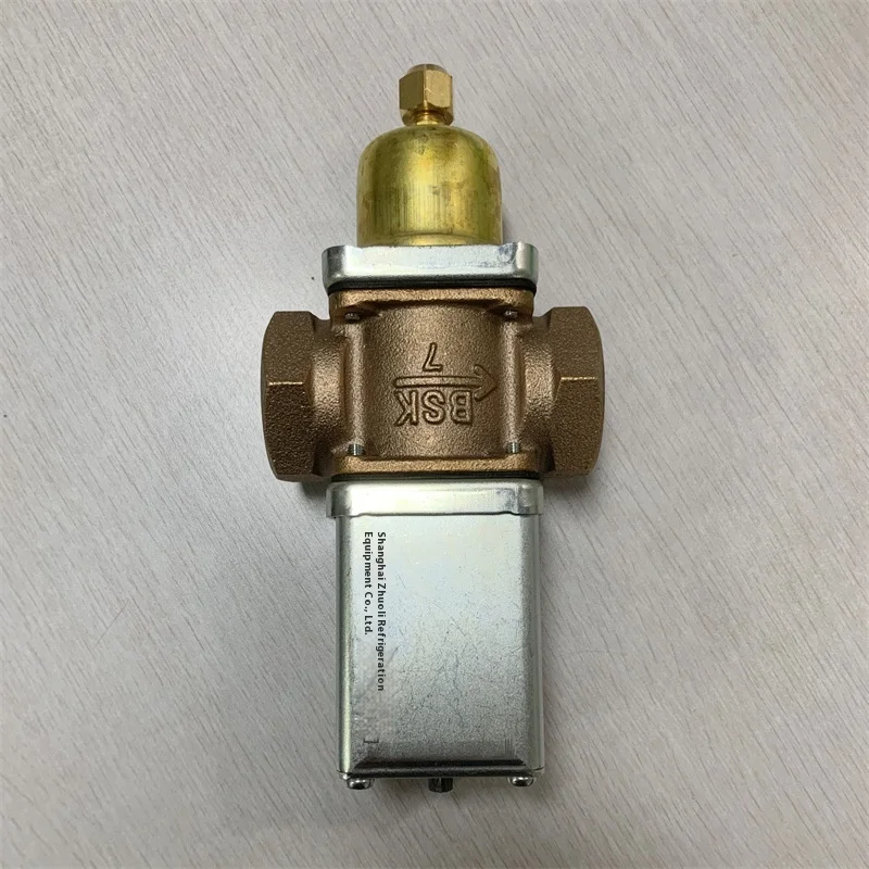 

Lugong RC1-1/4 Inch Metal Refrigeration System Condensate Water Pressure Control Valve Awr-3212Glw Pressure Water Control Valve