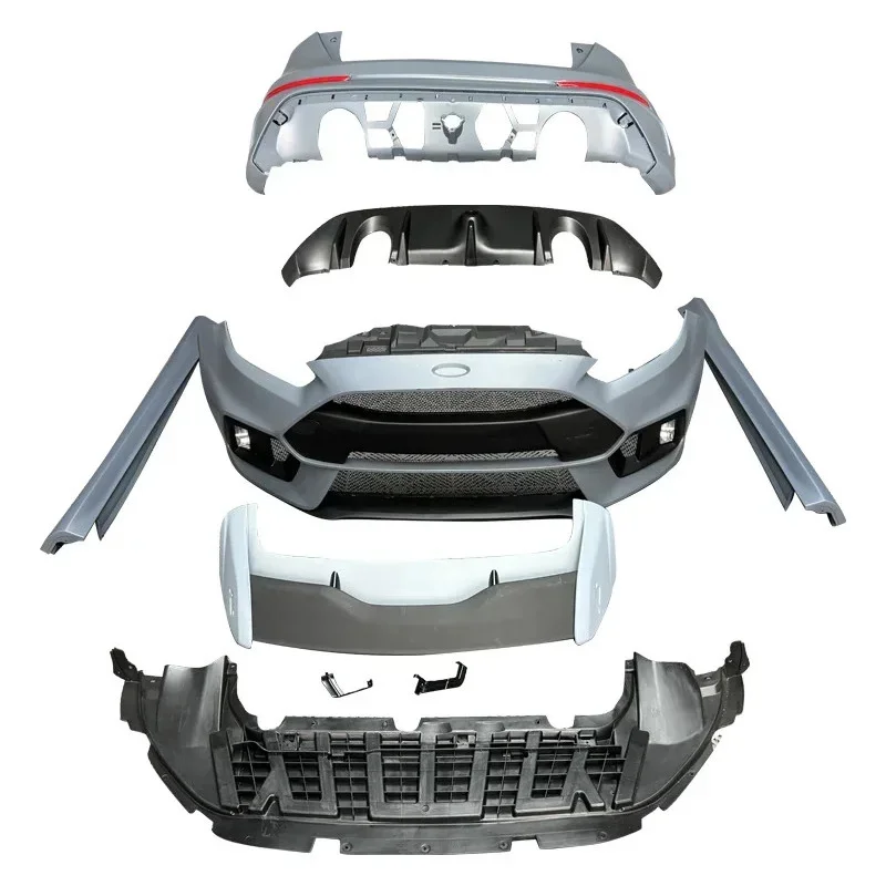 Best Selling Wide Body Kit Fit for 2015 RS Front Bumper Rear Tail Wing Retrofit / Upgrade auto parts good quality original