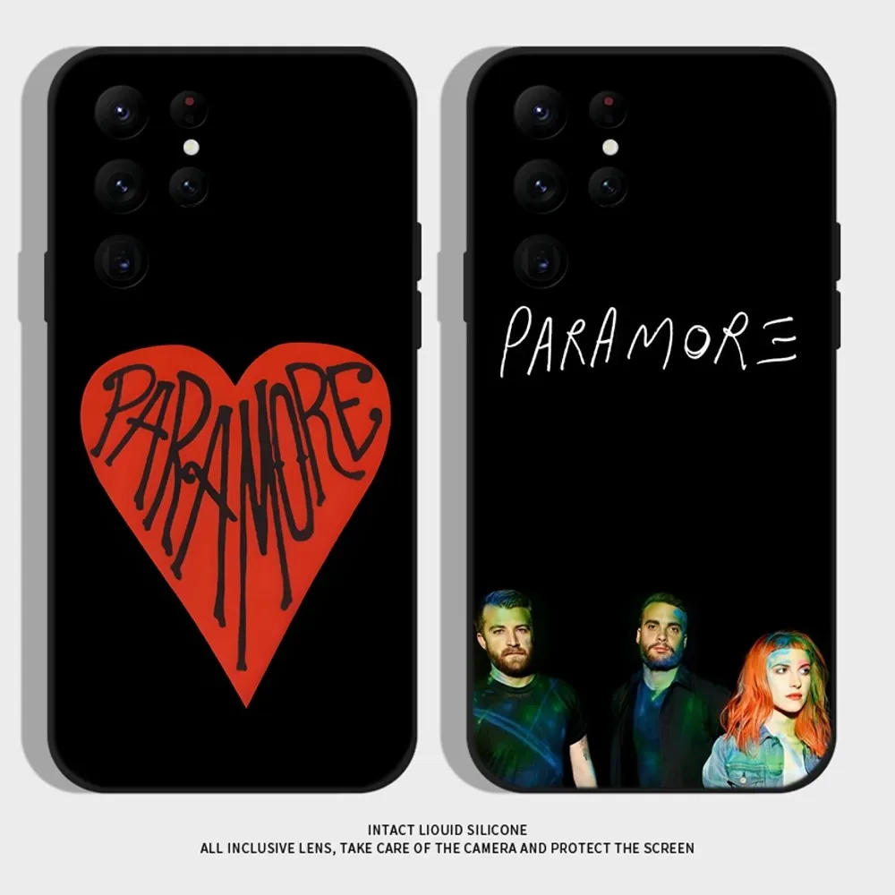 

Band P-ParamoreS Phone Case For Samsung S24,S22 Ultra,S20,S30 plus,S22 plus,S23,S30 ultra 5G Silicone Cover