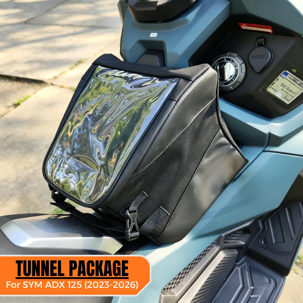 For SYM ADX 125 2023 2024 2025 2026 Motorcycle Accessories Scooter Tunnel Fuel Tank Bag ADX125 Waterproof Travel Pack