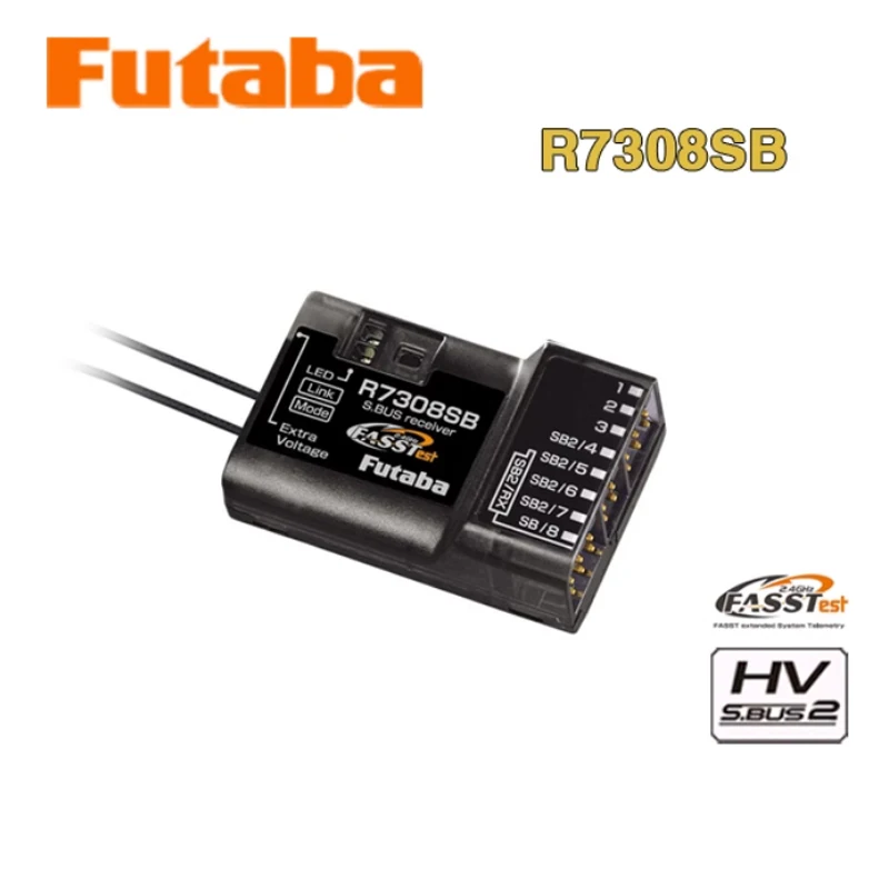 

FUTABA R7308SB 2.4G high gain antenna receiver FASSTest 7108 upgrade