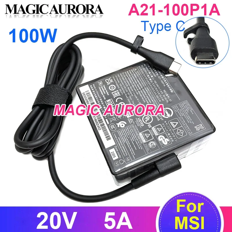 adattatore-di-alimentazione-originale-a21-100p1a-tipo-c-20v-5a-100w-a100ap05p-per-caricabatterie-portatile-msi-summit-flip-e16-a11uct-009ae15-a11scst-056