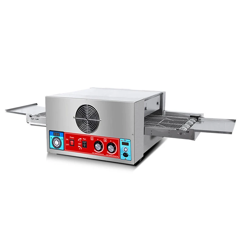 Electric Conveyor Pizza Oven Commercial 12 Inch Pizza Stove Oven Large Dispenser Cake Bread Pizza Making Machine