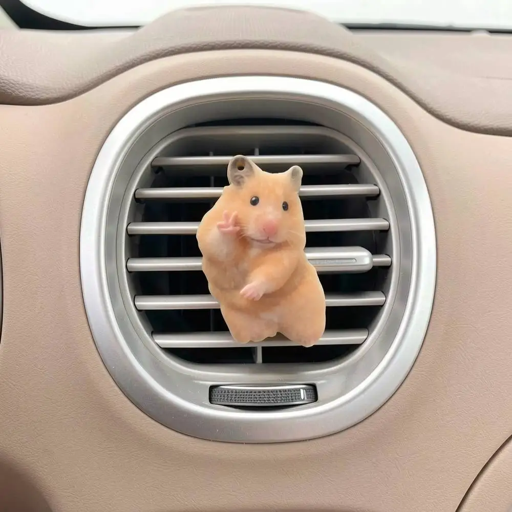Dynamic Car Air Freshener Vent Mount Essential Oil Diffuser for Energizing Aroma