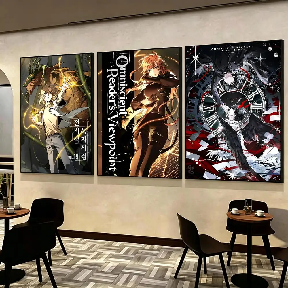 Omniscient Reader’s Viewpoint Poster Poster HD Printing self‑stick Modern upscale Style Wall Art Home Decor For Bedroom Gift