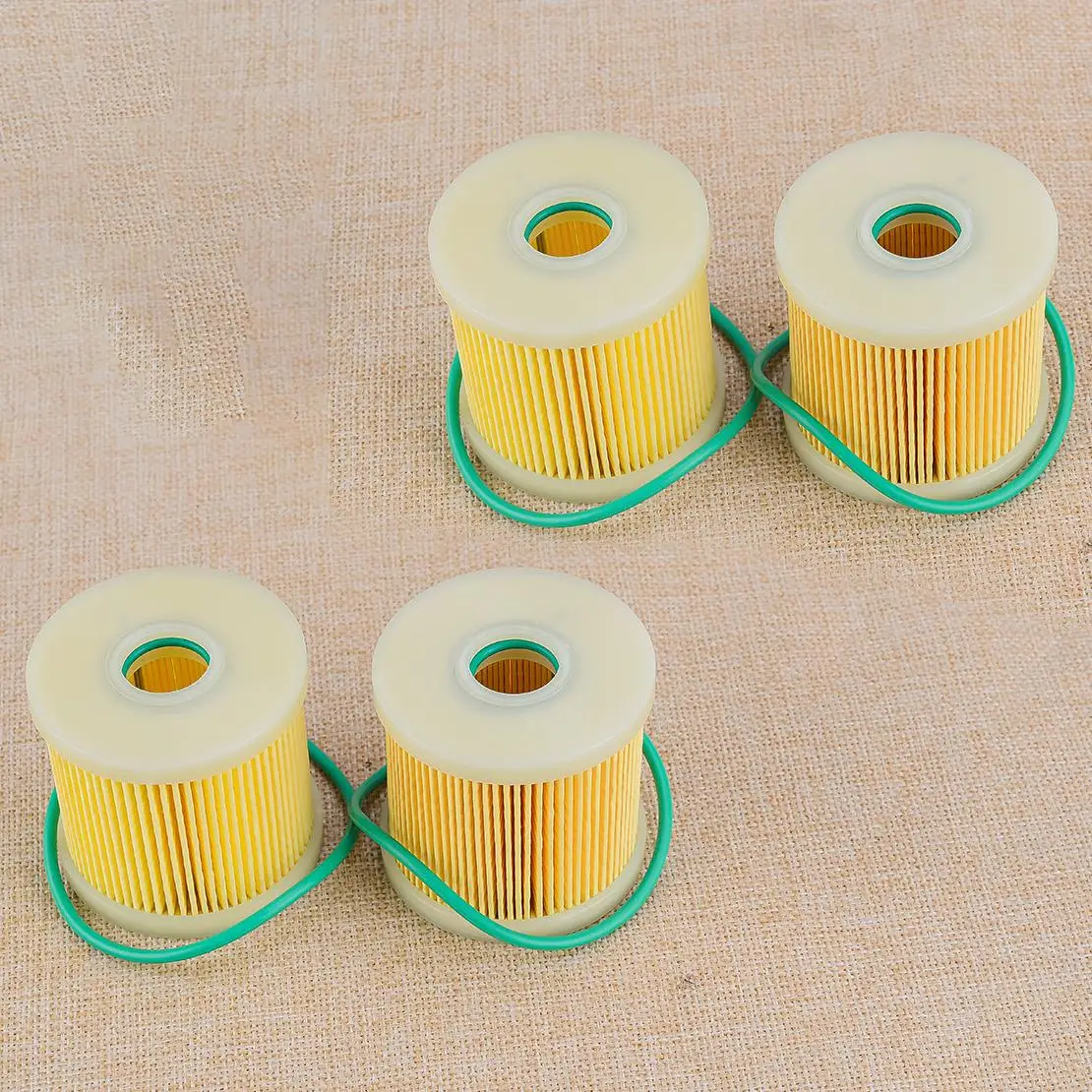 

4 шт. водоотделительный топливный фильтрующий элемент с шайбой, подходит для тяжелых подвесных двигателей 90794-46871 90794-46913 90794-46911