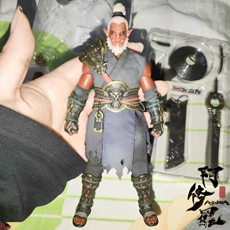 

In Stock 17cm Vsd006 1/12 Scale Collectible Figure Asura Red Demon Battle God Ghost God Fighter Doll Model Soldier Action Figure