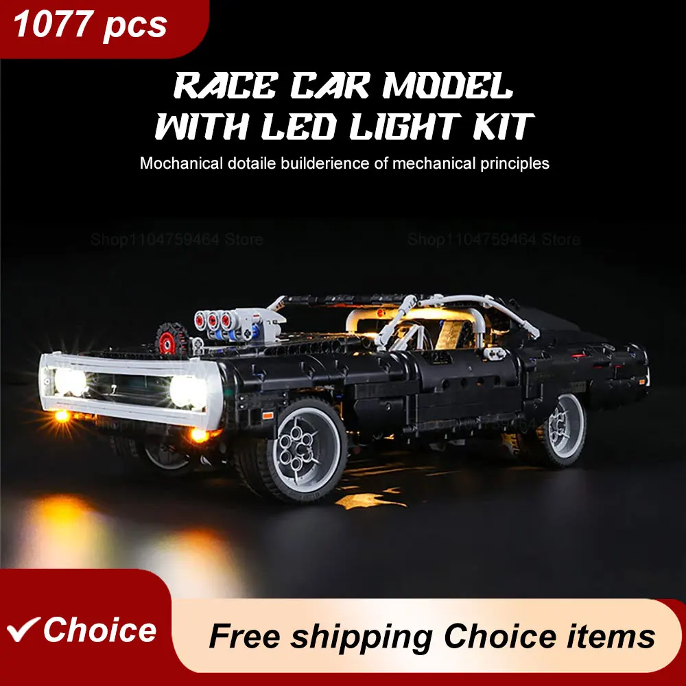 

2025 New 1077PCS Mechanical Set Series Racing Building Blocks Children's Educational DIY Toys Model Assemble Bricks Party Gifts