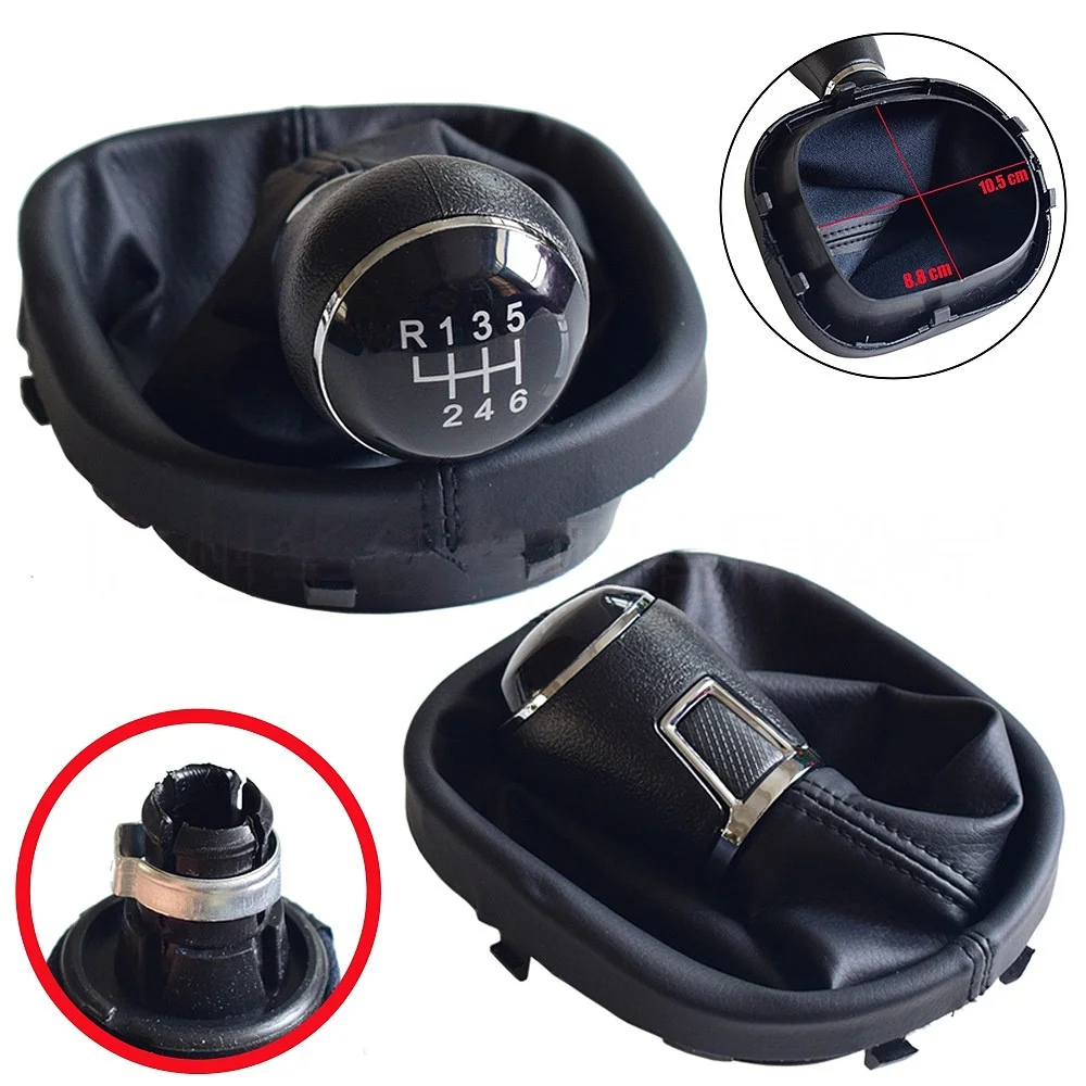 

Для VW Touran 2003 ~ 2010 для VW Candy MK2 2004 ~ 2009 Автомобильная ручка переключения передач с крышкой черевика SK-VW070 5 6 скоростей