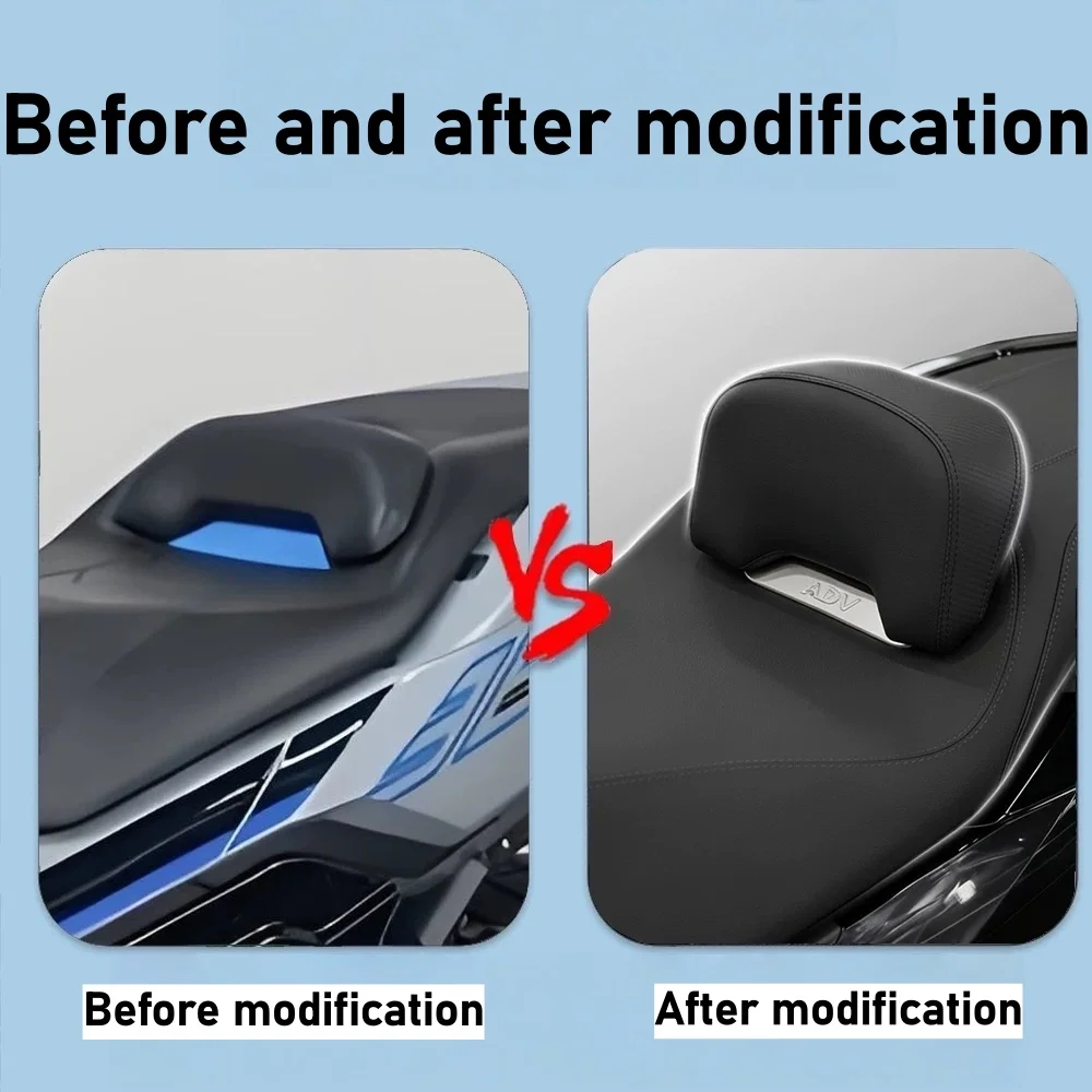For ZONTES 368G special modification accessories, the thickened and enlarged backrest can be installed without any damage.