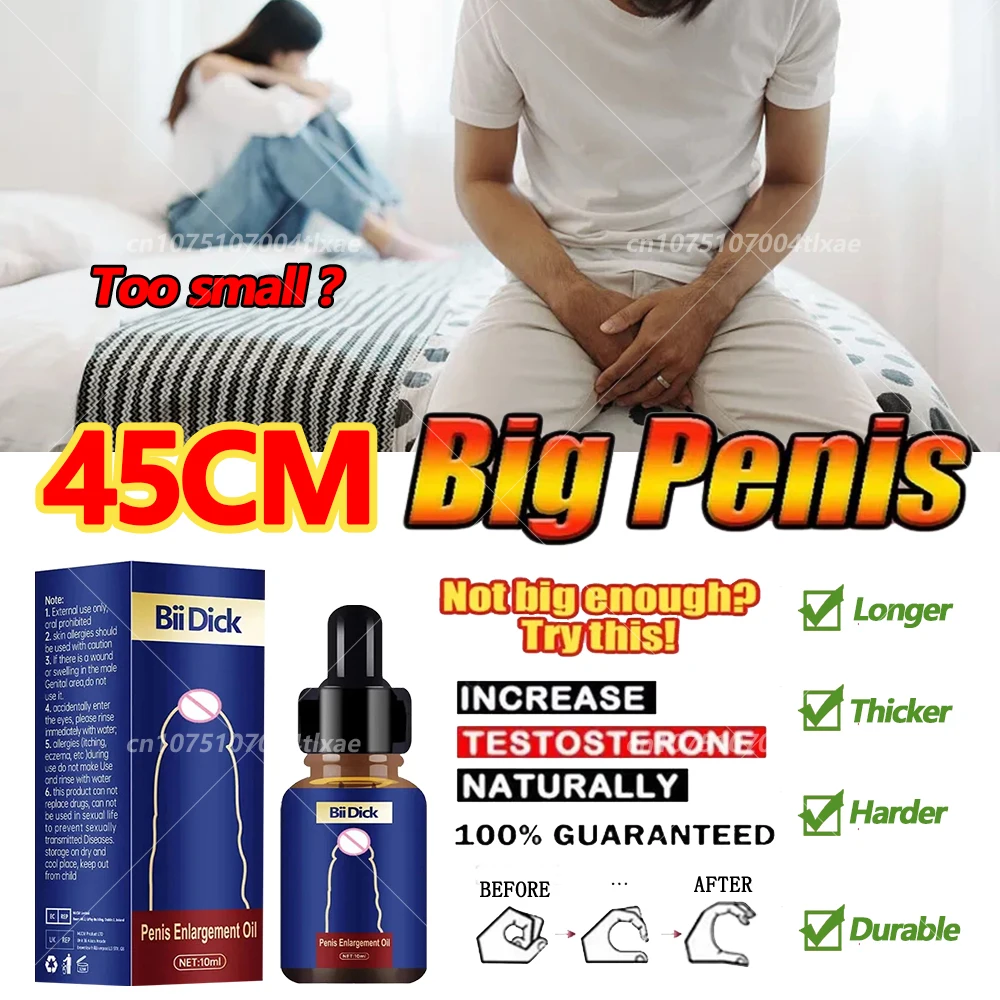 

Penies Enlargment Oil Penis Thickening Growth Increase Big Dick Enlarge For Men Enhanced Erection Delay Ejaculation Big Cock Oil