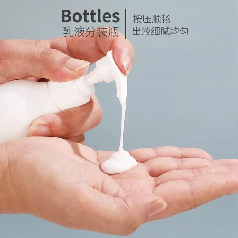 5/20pcs 100-500ml Empty Plastic Lotion Bottle Body Lotion /Shampoo Conditioner /Liquid Soap Bottle Plastic Bottle With Pump Cap