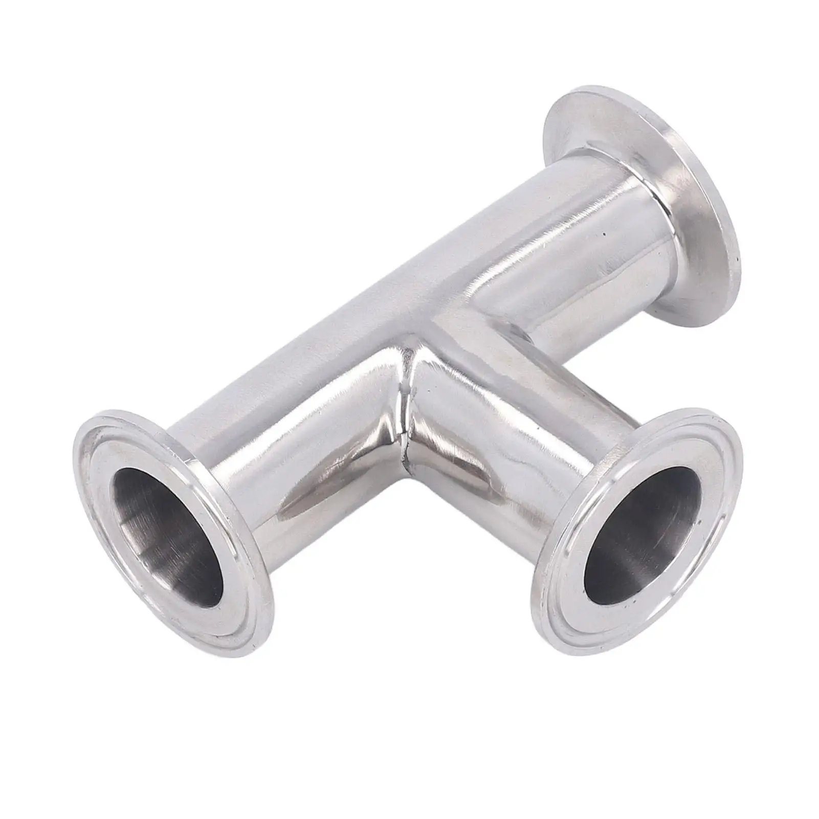 304 Stainless Steel  Tee Fitting - Quick Connect 3-Way Tube Joint Connector for Pipeline Systems