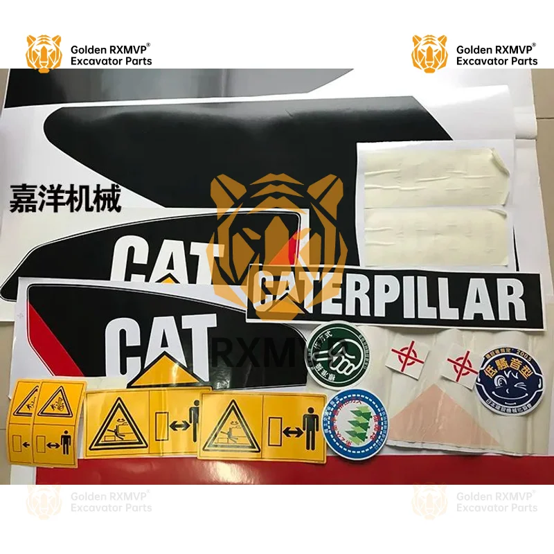 For Caterpillar cat excavator sticker cat200 307 308 312 320 336 339b C D full body sticker