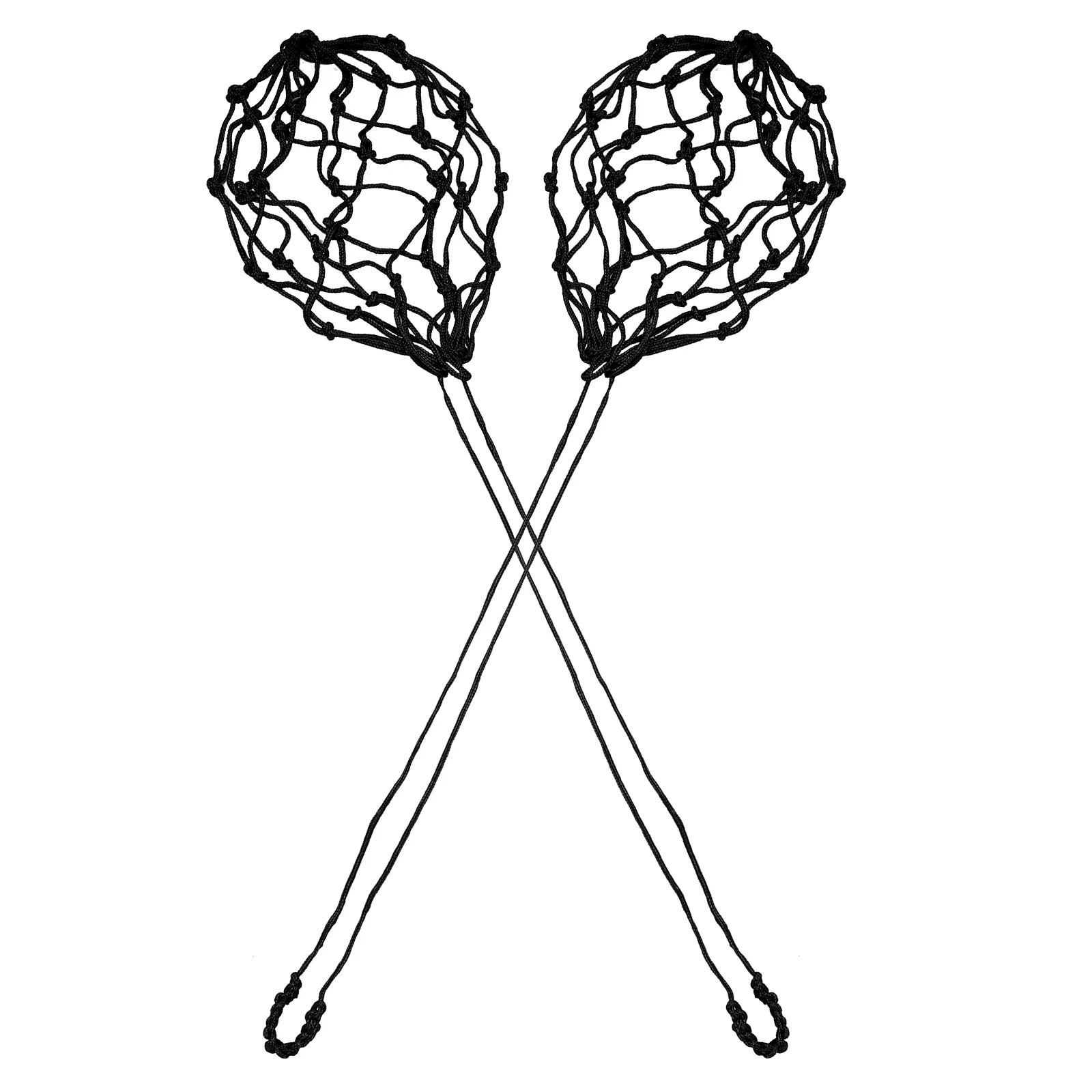 

2Pcs Soccer Ball Net Bag Football Holder Polypropylene Mesh Drawstring Portable Rebound Training Tool For Adults Teenagers
