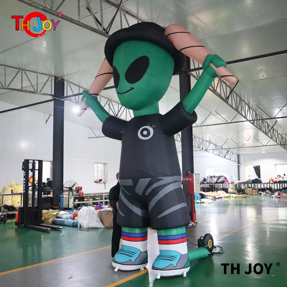 free air shipping to door Customized huge inflatable alien horrible inflatable halloween monster characters balloon for outdoor