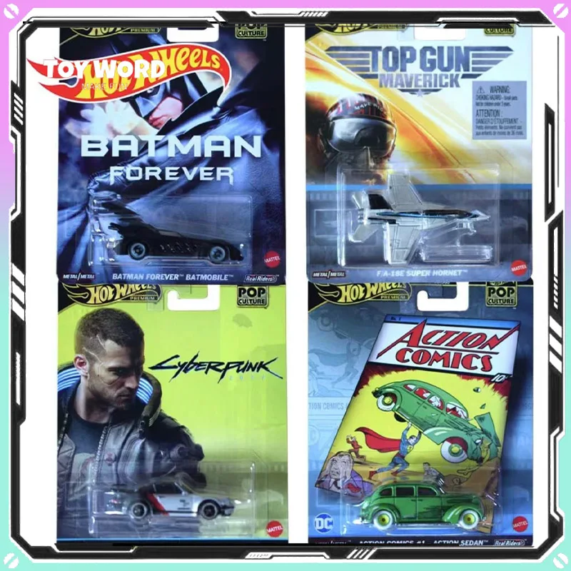 hot wheels Entertainment Culture pop cultures Series Superman Comics Batman Porsche 911 F-A  cars model boy collection toy gift